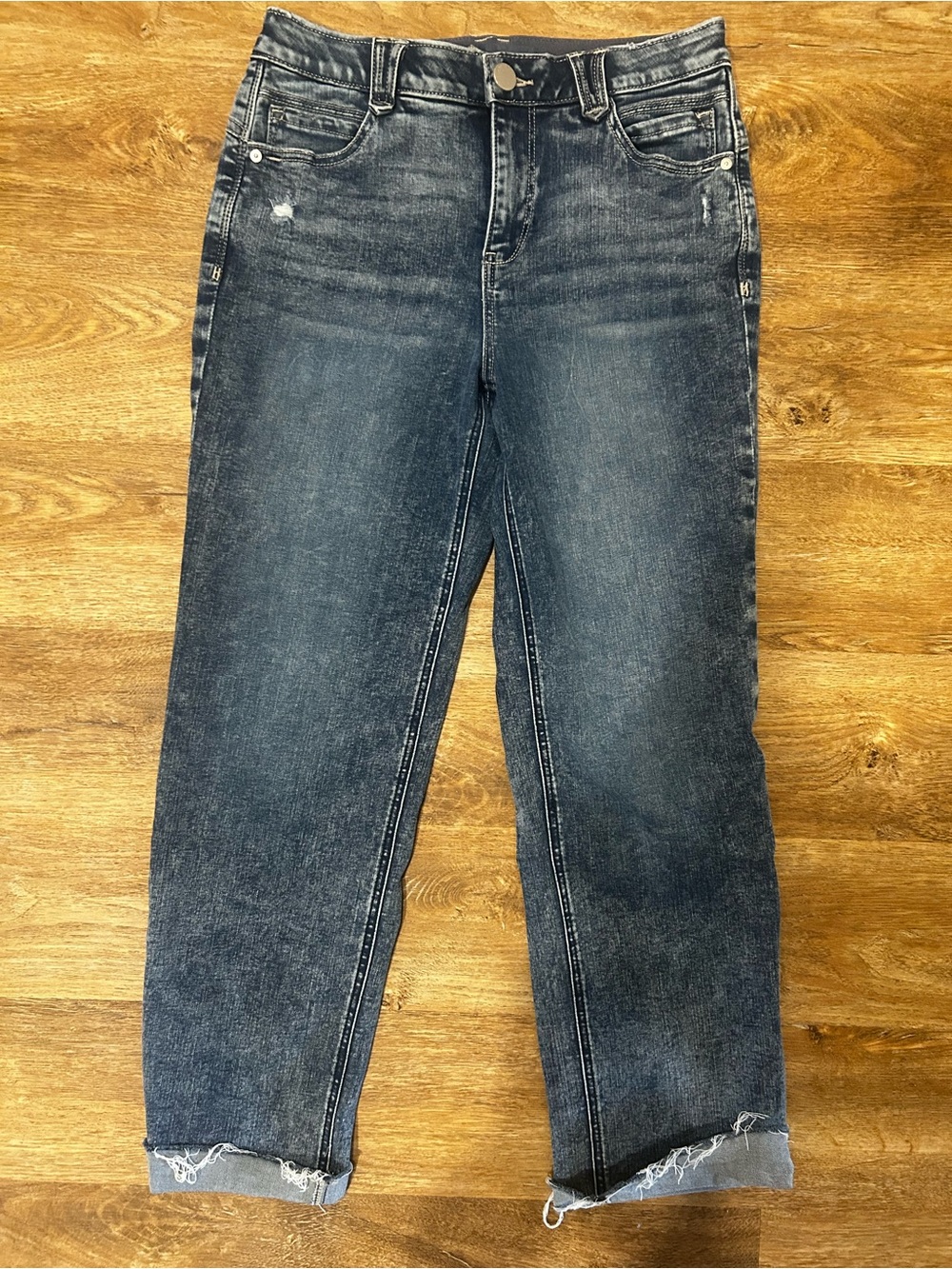 Democracy Ab Control Stone Wash Relaxed Jeans